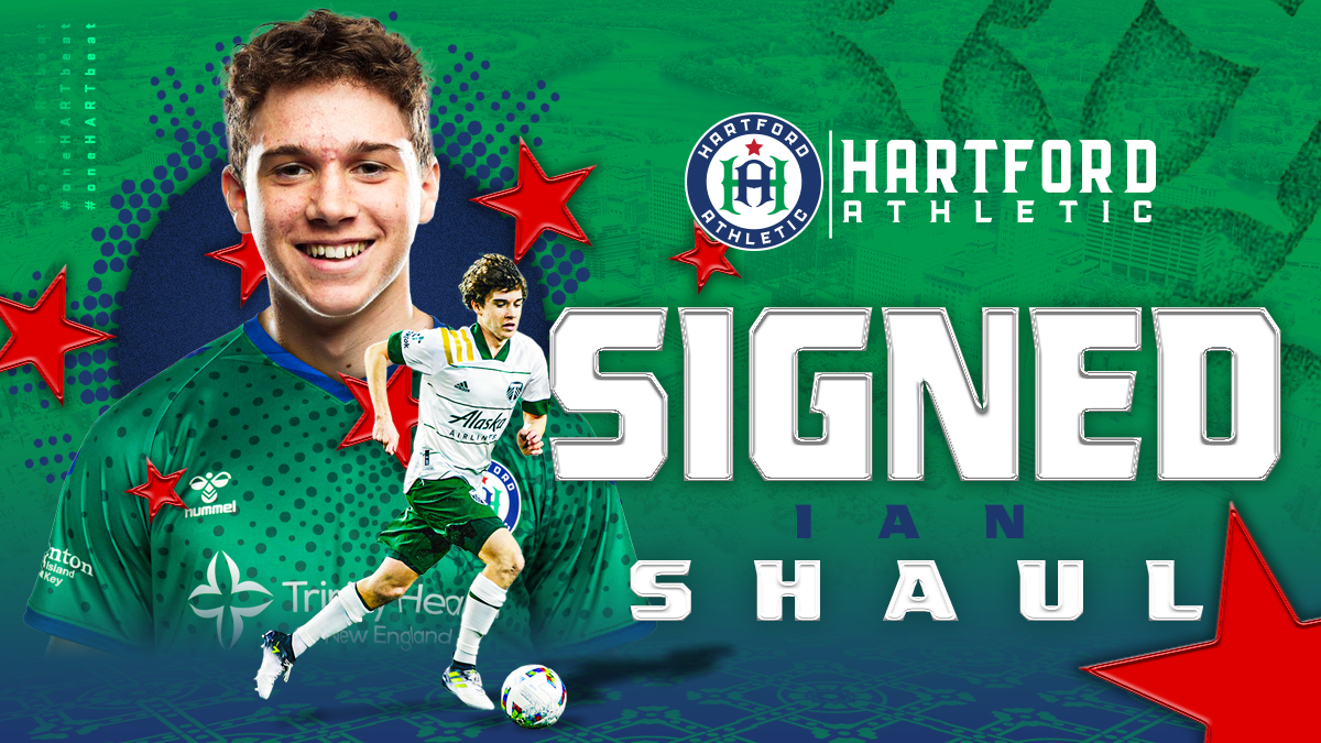 Hartford Athletic Sign Midfielder Ian Shaul to USL Academy Contract featured image